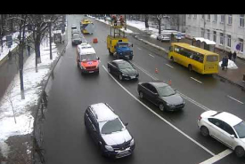В Киеве остановилось троллейбусное движение 38 маршрута