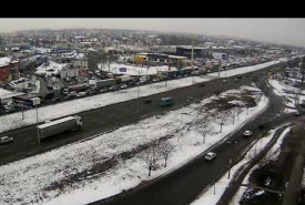 Пробки в Киеве сегодня с дорожных камер