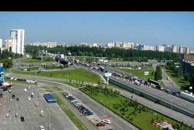 В Киеве продолжаются ремонты и заторы на дорогах
