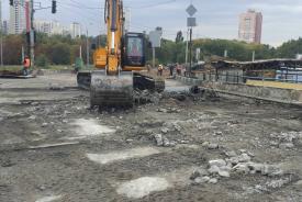 Ограничение движения транспорта в Киеве сегодня