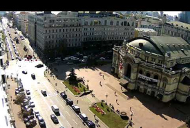 В Киеве ограничили движение на улице Богдана Хмельницкого
